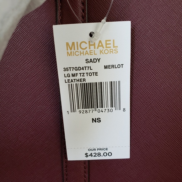 SOLD Michael Kors Sady tote Bag And Wallet set - Picture 5 of 8